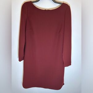 Banana Republic long sleeved suiting shift dress - size 10